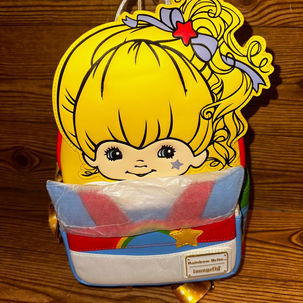 Rainbow Brite™ Cosplay Mini Backpack Rainbow Brite Loungefly Backpack